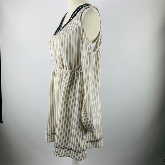 Maurices Small Dress Off Shoulder Boho Crochet - Picture 3 of 5